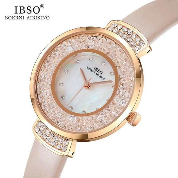 wristwatches ibso women's crystal quartz watch luxury rhinestone clock hours fashion montre femme ladies wristwatch relogio feminino, Slivery;brown
wristwatches ibso women's crystal quartz watch luxury rhinestone clock hours fashion montre femme ladies wristwatch relogio feminino, Slivery;brown