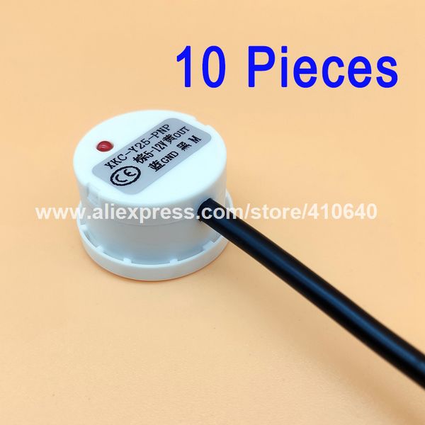 10 pieces xkc-y25-pnp 5 to 12 v contactless water or liquid level switch level detector outer adhering level sensor pnp output
10 pieces xkc-y25-pnp 5 to 12 v contactless water or liquid level switch level detector outer adhering level sensor pnp output