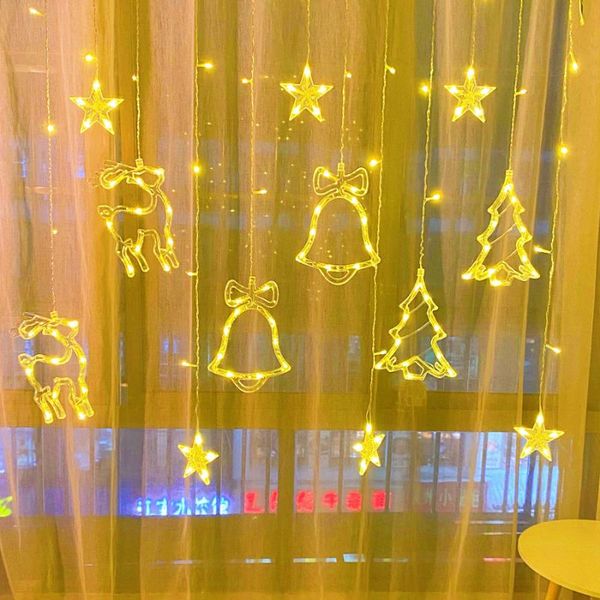 strings led chrietmas tree light indoor curtain with remote for room star moon garland fairy string lights
strings led chrietmas tree light indoor curtain with remote for room star moon garland fairy string lights