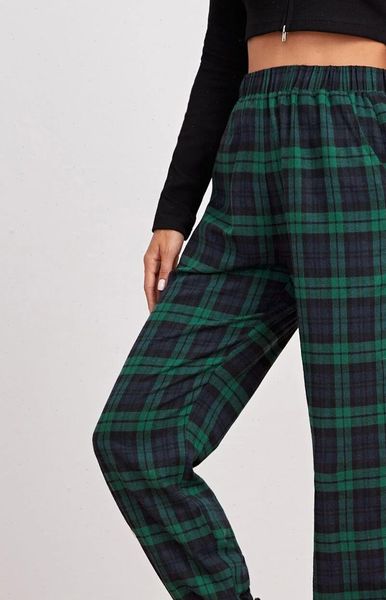 casual plaid pants, women pant elastic waist color block ankle length sweatpants sport long pants, Black;white
casual plaid pants, women pant elastic waist color block ankle length sweatpants sport long pants, Black;white