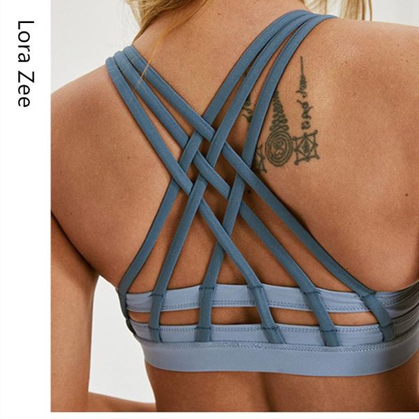 gym clothing women sport bra high impact workout cross back sports wear for strappy contrast yoga, White;black
gym clothing women sport bra high impact workout cross back sports wear for strappy contrast yoga, White;black