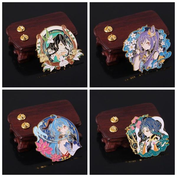 pins, brooches game genshin impact barbatos venti keqing ganyu xiao cartoon metal enamel backpack bag clothes coat lapel badge brooch pin, Gray
pins, brooches game genshin impact barbatos venti keqing ganyu xiao cartoon metal enamel backpack bag clothes coat lapel badge brooch pin, Gray