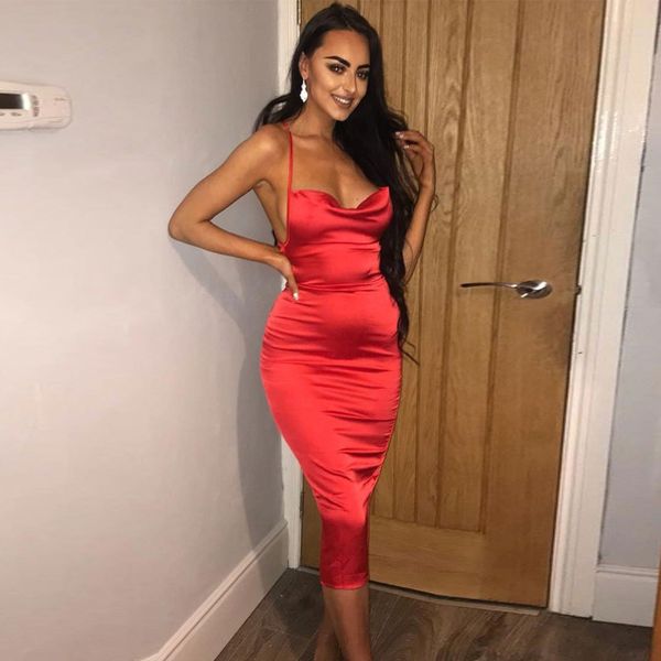 summer style 2021 new arrivals dress spaghetti strap solid 8 color elegant evening party dress, Black;gray
summer style 2021 new arrivals dress spaghetti strap solid 8 color elegant evening party dress, Black;gray