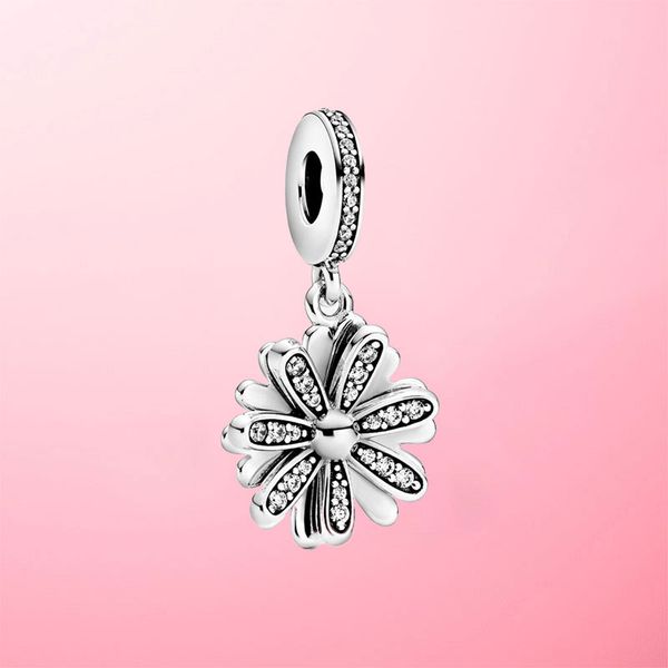 real 925 sterling silver sparkling daisy flower dangle charm beads fit original pandora charms bracelet pendant necklace jewelry
real 925 sterling silver sparkling daisy flower dangle charm beads fit original pandora charms bracelet pendant necklace jewelry