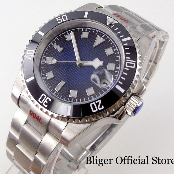 wristwatches bliger japan nh35a business automatic men watch blue grid dial snow flake hand luminous index slide lock calsp sapphire crystal, Slivery;brown
wristwatches bliger japan nh35a business automatic men watch blue grid dial snow flake hand luminous index slide lock calsp sapphire crystal, Slivery;brown