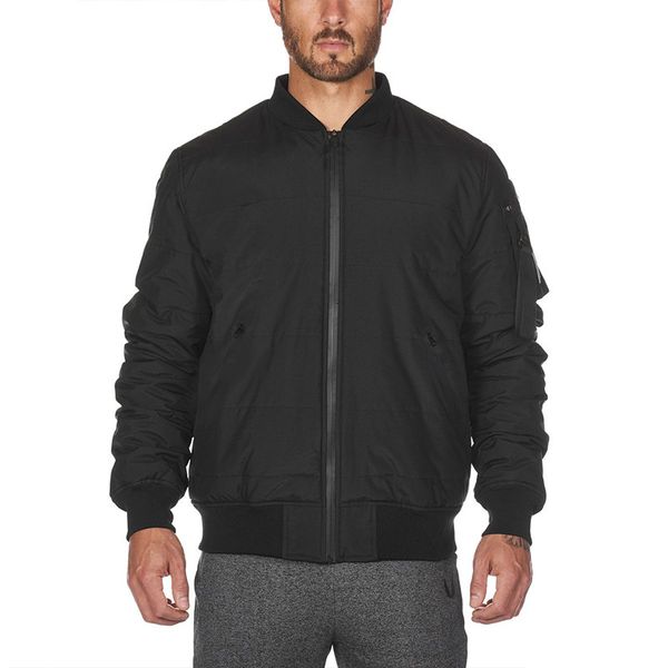 autumn and winter new fitness padded jacket men's youth stand-up collar coat sports training padded jacket, Black
autumn and winter new fitness padded jacket men's youth stand-up collar coat sports training padded jacket, Black