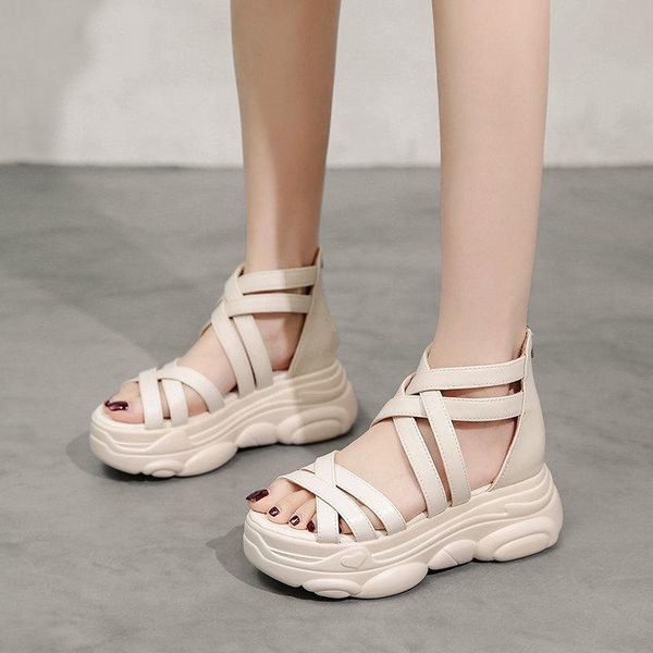 sandals gladiator platform women pu narrow band thick sole summer open toe clover heel black beige mujer
sandals gladiator platform women pu narrow band thick sole summer open toe clover heel black beige mujer