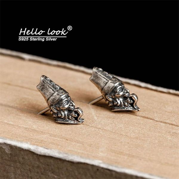 stud hellolook 925 sterling silver gothic creative black and white impermanence skull earrings vintage earring jewelry, Golden;silver
stud hellolook 925 sterling silver gothic creative black and white impermanence skull earrings vintage earring jewelry, Golden;silver