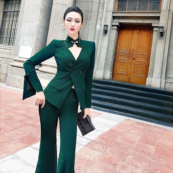 winter female temperament professional dress turtleneck women's thin jacket cleft micro pants extended two sets y418 f8s5, Blue
winter female temperament professional dress turtleneck women's thin jacket cleft micro pants extended two sets y418 f8s5, Blue
