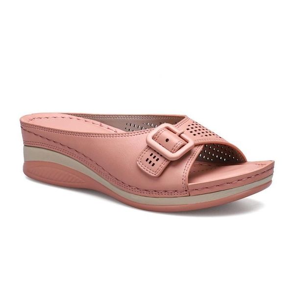 sandals 2021 fashion women outdoor casual buckle slip-on female wedge slippers summer platform solid color lady, Black
sandals 2021 fashion women outdoor casual buckle slip-on female wedge slippers summer platform solid color lady, Black