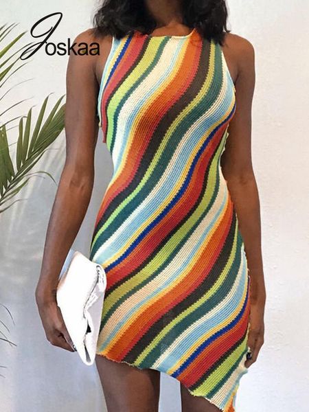 casual dresses joskaa striped o-neck knitted tank women sleeveless bodycon irregular dress summer 2021 elegant party club mini, Black;gray
casual dresses joskaa striped o-neck knitted tank women sleeveless bodycon irregular dress summer 2021 elegant party club mini, Black;gray