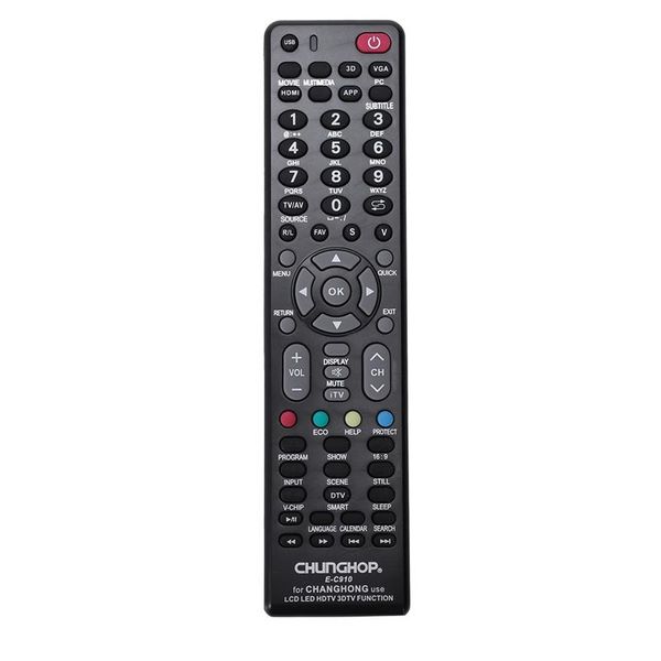 chunghop for changhong tv remote control controller e-c910 rl57ax kpt7c rb67b rp57h rl58a rk60b rp57l rp67c kpt9a-4 kpt9b kpt9a-
chunghop for changhong tv remote control controller e-c910 rl57ax kpt7c rb67b rp57h rl58a rk60b rp57l rp67c kpt9a-4 kpt9b kpt9a-