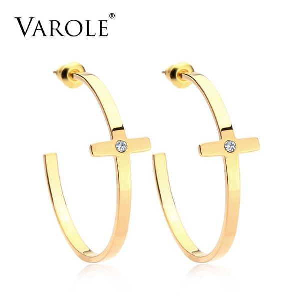 hoop & huggie cross shining crystal circle large earrings stainless steel earings big hoops earring for women brincos grandes, Golden;silver
hoop & huggie cross shining crystal circle large earrings stainless steel earings big hoops earring for women brincos grandes, Golden;silver
