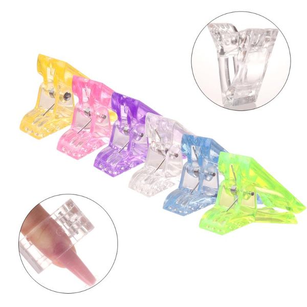 false nails 10pcs nail tips clip acrylic plastic finger polish extension quick building mold diy manicure clamp, Red;gold
false nails 10pcs nail tips clip acrylic plastic finger polish extension quick building mold diy manicure clamp, Red;gold