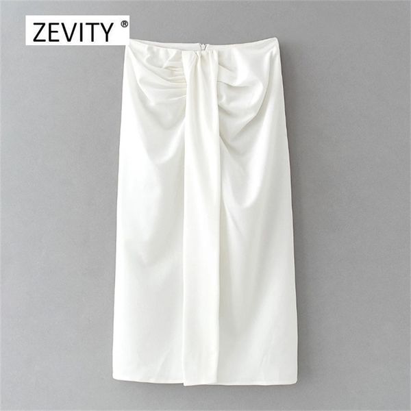 zevity women fashion solid color pleat knotted split casual slim a line skirt faldas mujer ladies chic back zipper skirts qun645 210310, Black
zevity women fashion solid color pleat knotted split casual slim a line skirt faldas mujer ladies chic back zipper skirts qun645 210310, Black