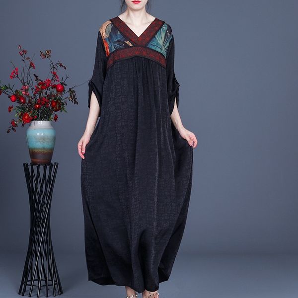 women spring v neck irregular printed long dress ladies vintage autumn dresses female 2021 robe vintage femme vestidos 12137, Red
women spring v neck irregular printed long dress ladies vintage autumn dresses female 2021 robe vintage femme vestidos 12137, Red