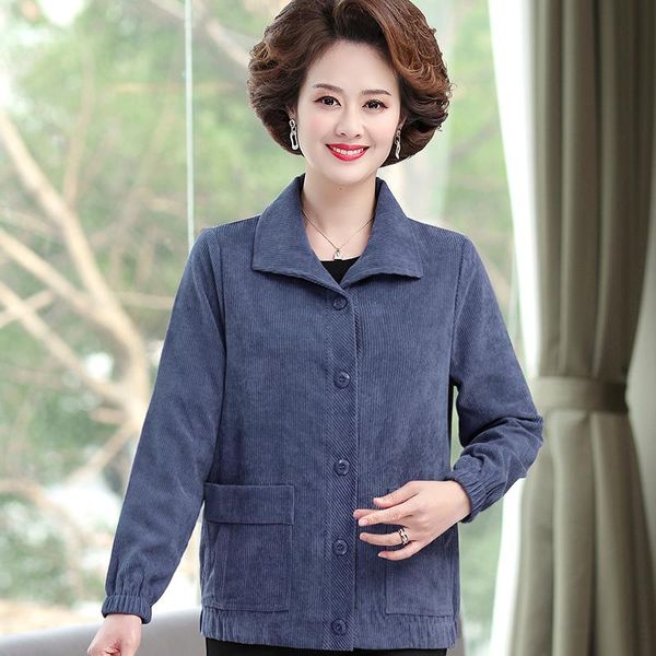 new harajuku corduroy jackets women winter autumn coat plus size 5xl overcoat female casual loose jackets outerwear clothes, Black;brown
new harajuku corduroy jackets women winter autumn coat plus size 5xl overcoat female casual loose jackets outerwear clothes, Black;brown