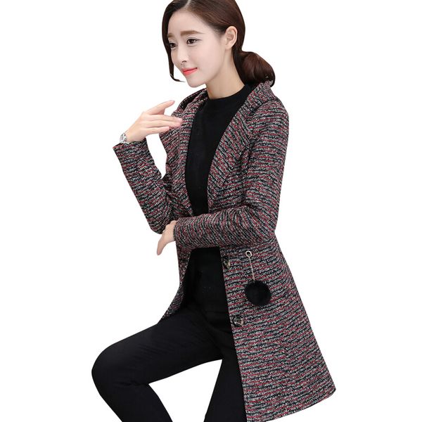female winter fashion single korean autumn jacket hoodie wool thin woolen sweater tx ixu4, Black
female winter fashion single korean autumn jacket hoodie wool thin woolen sweater tx ixu4, Black