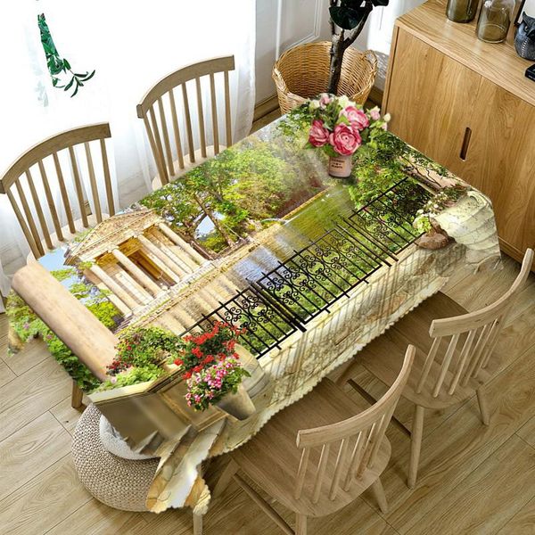 table cloth 3d mountain river round tablecloth rural city street flower landscape cover washable dustproof rectangular
table cloth 3d mountain river round tablecloth rural city street flower landscape cover washable dustproof rectangular