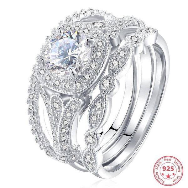 cluster rings 925 sterling silver color diamond ring set for women whtie pure stone three sets eight arrow wedding gemstone, Golden;silver
cluster rings 925 sterling silver color diamond ring set for women whtie pure stone three sets eight arrow wedding gemstone, Golden;silver