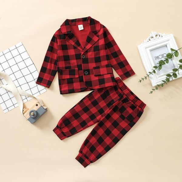 clothing sets baby girls boys casual plaid print clothes set long sleeve lapel neck button-up +elastic waist trousers, White
clothing sets baby girls boys casual plaid print clothes set long sleeve lapel neck button-up +elastic waist trousers, White