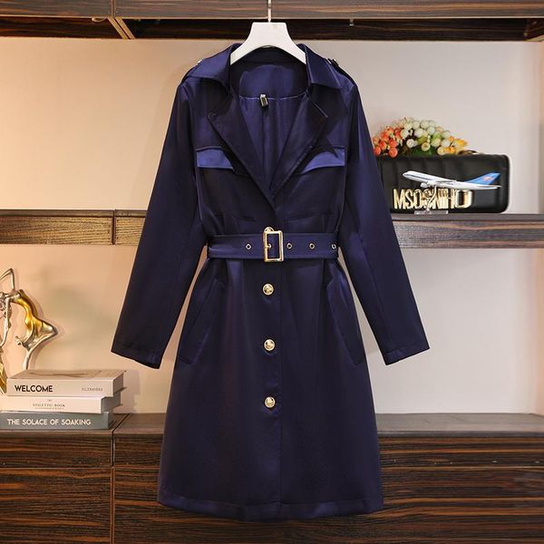 women's trench coats superaen 2021 autumn plus size loose fashion slim medium and long single breasted windbreaker coat women, Tan;black
women's trench coats superaen 2021 autumn plus size loose fashion slim medium and long single breasted windbreaker coat women, Tan;black