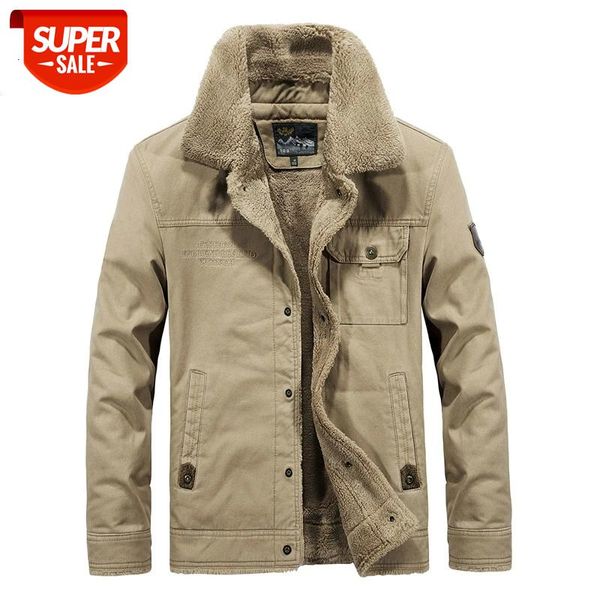 men brand bomber jacket 2020 autumn winter thick warm military jacket men fur collar plus size 6xl fleece coat jaqueta masculina #6s3e, Black;brown
men brand bomber jacket 2020 autumn winter thick warm military jacket men fur collar plus size 6xl fleece coat jaqueta masculina #6s3e, Black;brown