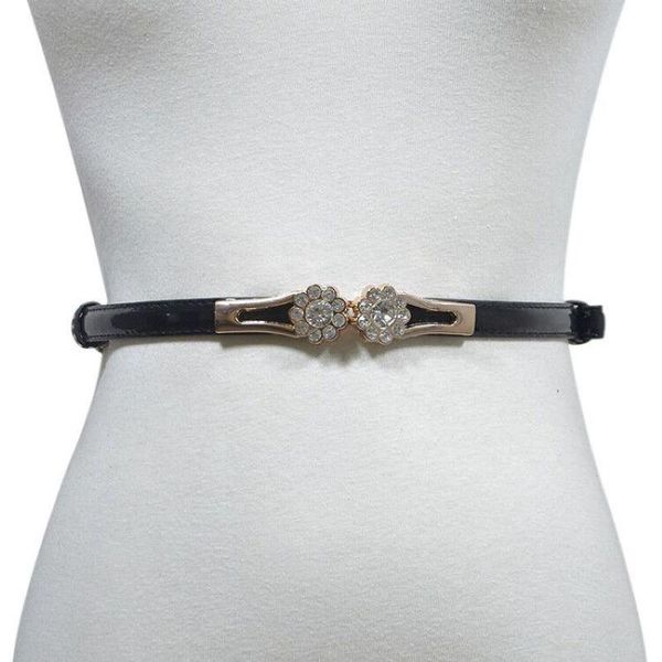 belts rhinestone flower thin women pu leather stretch skinny waist belt for dress female ladies adjustable waistband, Black;brown
belts rhinestone flower thin women pu leather stretch skinny waist belt for dress female ladies adjustable waistband, Black;brown