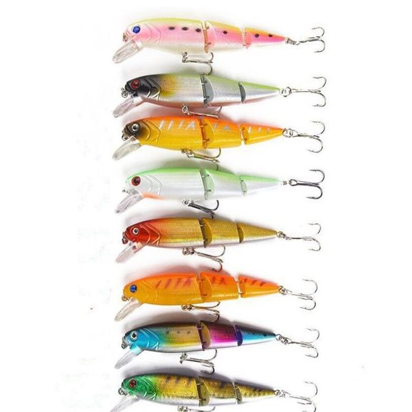 1pcs multi-section fishing lure 11.5cm/15g minnow plastic artificial fishing wobbler hard baits tools for bass carp fis jllbet
1pcs multi-section fishing lure 11.5cm/15g minnow plastic artificial fishing wobbler hard baits tools for bass carp fis jllbet