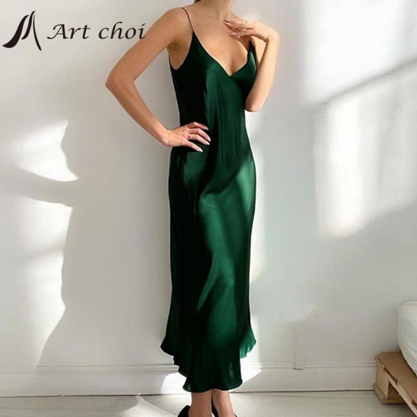 casual dresses satin long slip evening spaghetti strap women summer bodycon ruffles backless deep v neck sundress party vestido, Black;gray
casual dresses satin long slip evening spaghetti strap women summer bodycon ruffles backless deep v neck sundress party vestido, Black;gray