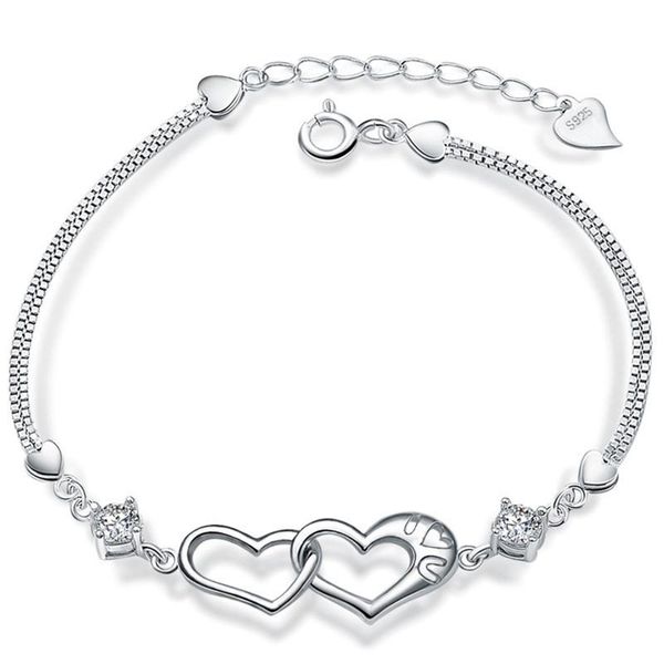 charm bracelets ashmtia 2109 zircon women chain heart bracelet fashion gift for, Golden;silver
charm bracelets ashmtia 2109 zircon women chain heart bracelet fashion gift for, Golden;silver