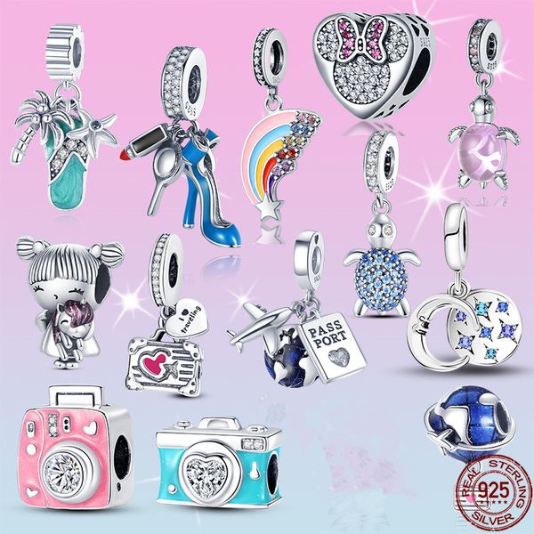 925 sterling silver camera pendant beads suitable for pandora bracelet pendant necklace jewelry, Black
925 sterling silver camera pendant beads suitable for pandora bracelet pendant necklace jewelry, Black