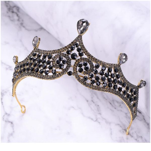 luxury rhinestone crystal black wedding crown bride tiaras and crowns queen diadem pageant crown bridal hair jewelry acc qylmwf
luxury rhinestone crystal black wedding crown bride tiaras and crowns queen diadem pageant crown bridal hair jewelry acc qylmwf
