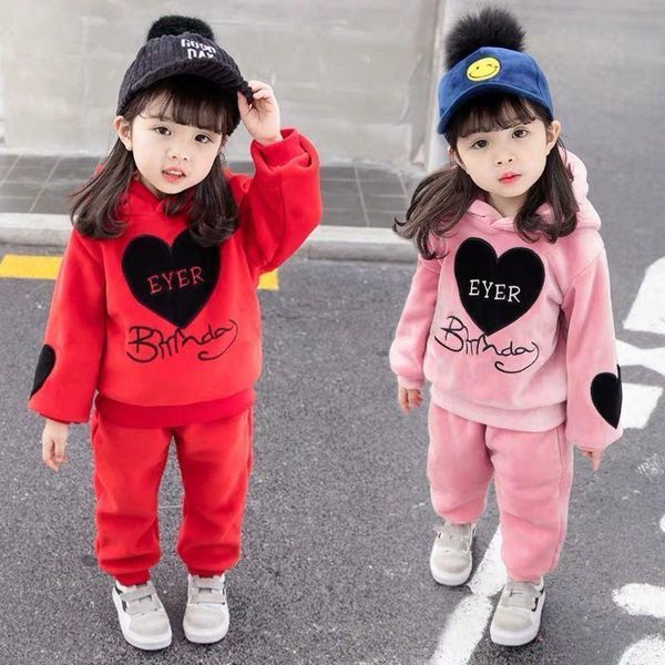 winter girls warm clothing sets girls casual sports suit children cotton thick velvet hoodies+pants 2pcs tracksuits for kids, White
winter girls warm clothing sets girls casual sports suit children cotton thick velvet hoodies+pants 2pcs tracksuits for kids, White