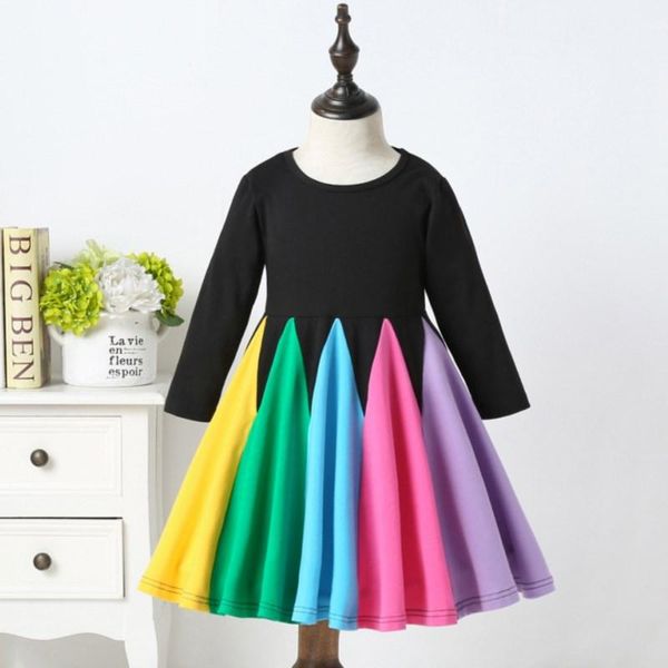 pink autumn girl rainbow striped long sleeve o-neck cute beauty princess dress halloween costumes for toddler girl, Red;yellow
pink autumn girl rainbow striped long sleeve o-neck cute beauty princess dress halloween costumes for toddler girl, Red;yellow