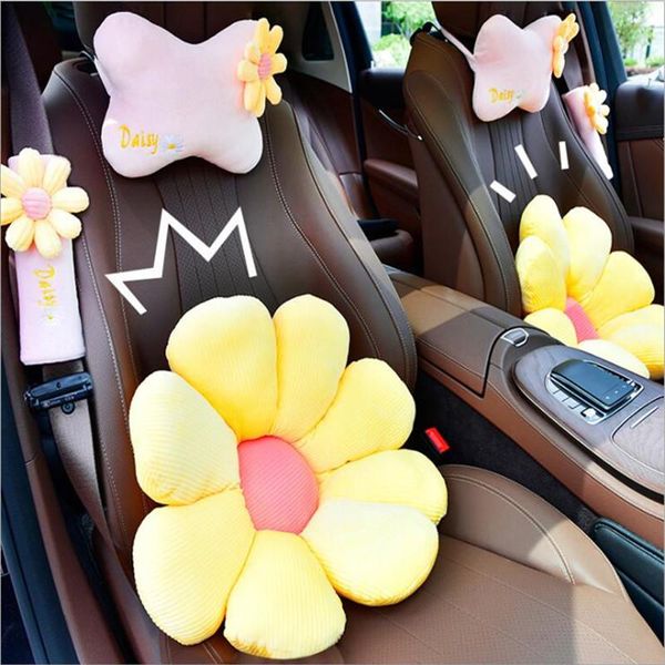 seat cushions small daisy sofa cushion fresh flower car neck pillow lumbar support interior accessories
seat cushions small daisy sofa cushion fresh flower car neck pillow lumbar support interior accessories