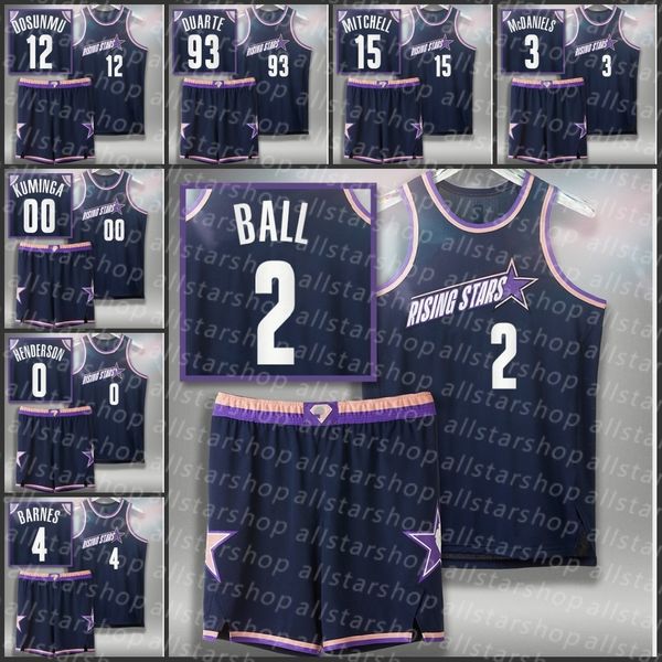 suit lamelo ball jonathan kuminga davion mitchell jaden mcdaniels scoot henderson ayo dosunmu 2022 rising stars hornets jersey purple, Black
suit lamelo ball jonathan kuminga davion mitchell jaden mcdaniels scoot henderson ayo dosunmu 2022 rising stars hornets jersey purple, Black
