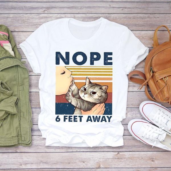 women cartoon cat funny animal short sleeve girl 90s print lady t-shirts womens graphic t shirt ladies female tee t-shirt, White
women cartoon cat funny animal short sleeve girl 90s print lady t-shirts womens graphic t shirt ladies female tee t-shirt, White