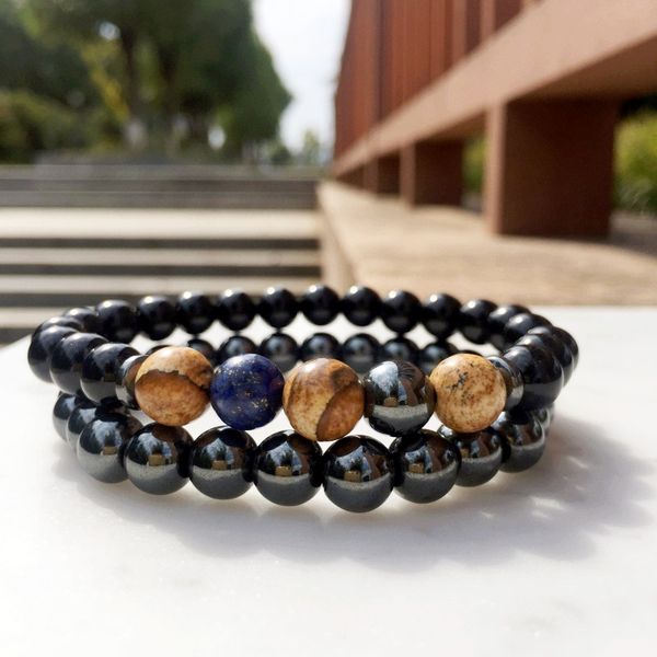 bracelet men natural stone bracelet set 8mm bead stone beaded bracelets for mens male fashion buddha yoga bangles jewelry homme, Bronze;silver
bracelet men natural stone bracelet set 8mm bead stone beaded bracelets for mens male fashion buddha yoga bangles jewelry homme, Bronze;silver