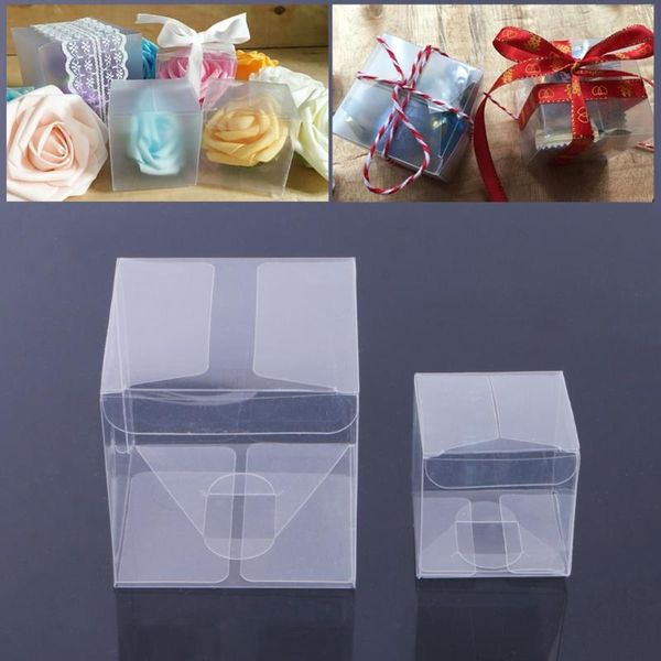 10 pcs wedding transparent cube favour boxes sweet candy cake gift bags 2 sizes
10 pcs wedding transparent cube favour boxes sweet candy cake gift bags 2 sizes