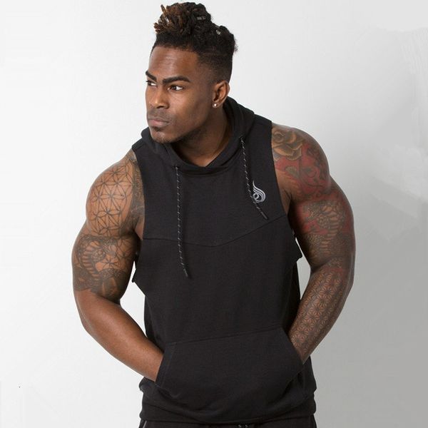 new men sporting sleeveless hoodies gyms workout fitness bodybuilding sweatshirt male fashion casual hooded vest cotton sportswear 8rv9, Black
new men sporting sleeveless hoodies gyms workout fitness bodybuilding sweatshirt male fashion casual hooded vest cotton sportswear 8rv9, Black