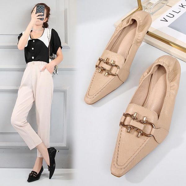 dress shoes 34-43 plus size woman pumps metal decoration chaussure femme slip on elastic band designer thin med-high heels women, Black
dress shoes 34-43 plus size woman pumps metal decoration chaussure femme slip on elastic band designer thin med-high heels women, Black