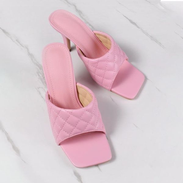 sandals pu diamond square head peep toe high heel summer fashion slip on thin heels women mules party, Black
sandals pu diamond square head peep toe high heel summer fashion slip on thin heels women mules party, Black