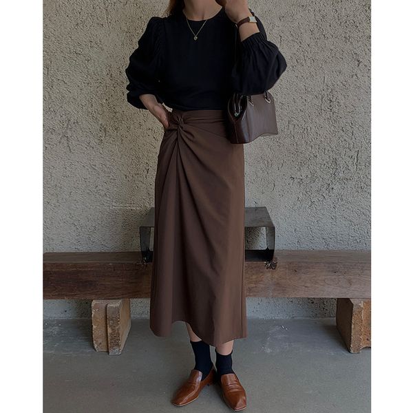 skirts mfive autumn 2021 dign sense of minority women's high waist wrapped hip knotted a-shaped short skirt, Black
skirts mfive autumn 2021 dign sense of minority women's high waist wrapped hip knotted a-shaped short skirt, Black