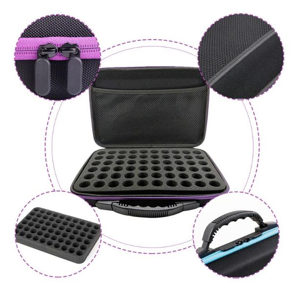storage bags 60 compartments essential oil case -proof abrasion-resistant bottle organizer for travel
storage bags 60 compartments essential oil case -proof abrasion-resistant bottle organizer for travel