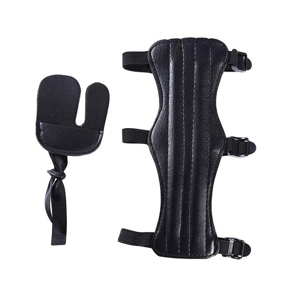 portable leather sports archery arm guard and finger tab protector elbow equipment accessory, Black;gray
portable leather sports archery arm guard and finger tab protector elbow equipment accessory, Black;gray