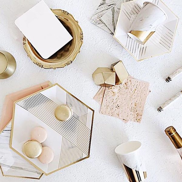 pink gold blocking disposable tableware sets white marble party paper plates napkins cups birthday party supplies wedding decor
pink gold blocking disposable tableware sets white marble party paper plates napkins cups birthday party supplies wedding decor