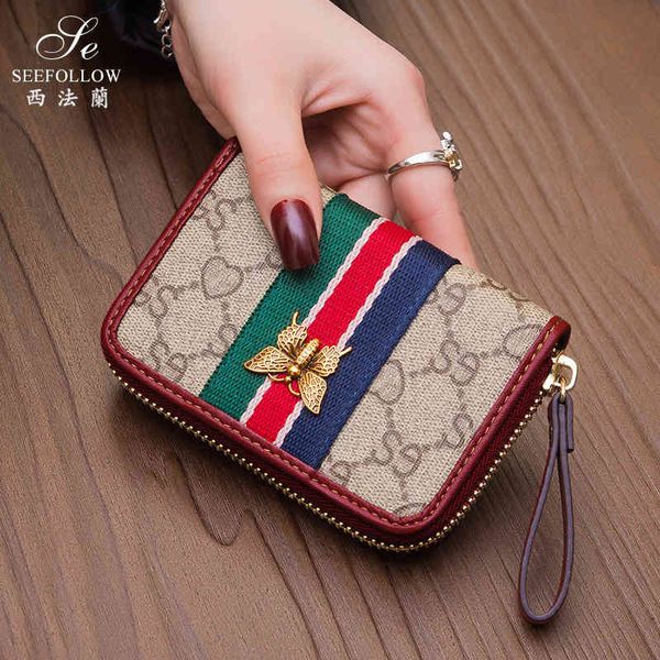 new small card bag men's and women's cover multi position zipper organ multifunctional business holder purse black friday, Brown;gray
new small card bag men's and women's cover multi position zipper organ multifunctional business holder purse black friday, Brown;gray