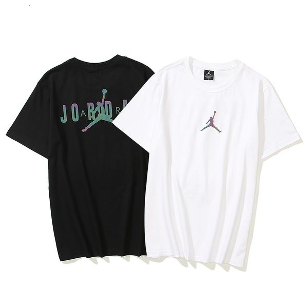 fashion t shirt short sleeve men's round neck loose women's sports leisure, White;black
fashion t shirt short sleeve men's round neck loose women's sports leisure, White;black