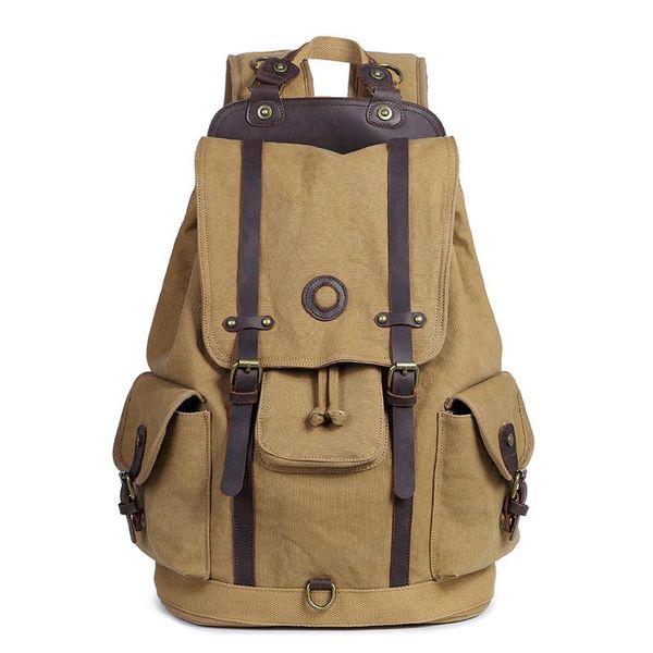 backpack m161 multifunction vintage leather military men canvas school bag drawstring women 2021 bagpack male rucksack
backpack m161 multifunction vintage leather military men canvas school bag drawstring women 2021 bagpack male rucksack